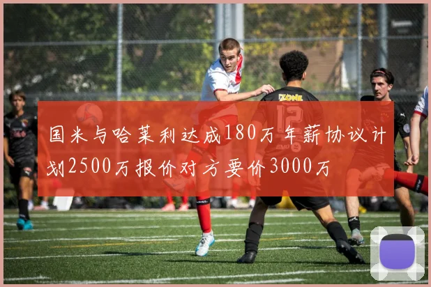 国米与哈莱利达成180万年薪协议计划2500万报价对方要价3000万